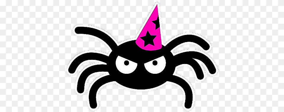 Download Report Abuse Spider Clipart, Clothing, Hat, Party Hat, Animal Free Transparent Png