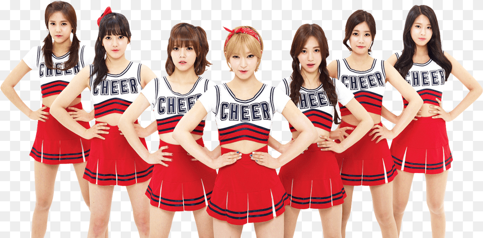 Download Report Kpop Cheerleader, Clothing, Teen, Skirt, Female Free Transparent Png