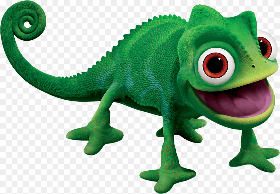 Reptile Chameleon Game Video Rapunzel Tangled The Pascal From Tangled, Animal, Dinosaur, Lizard, Green Lizard Free Png Download