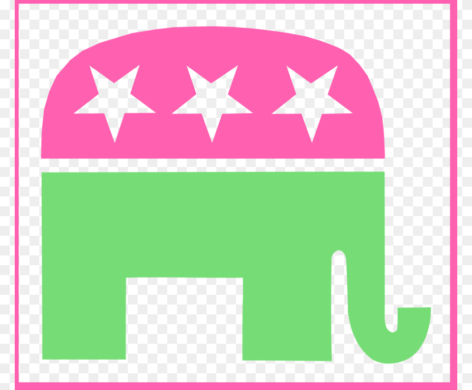 Download Republican Party Clipart Ohio Republican Party Democratic, Sticker, Symbol, Mailbox, Logo Png Image