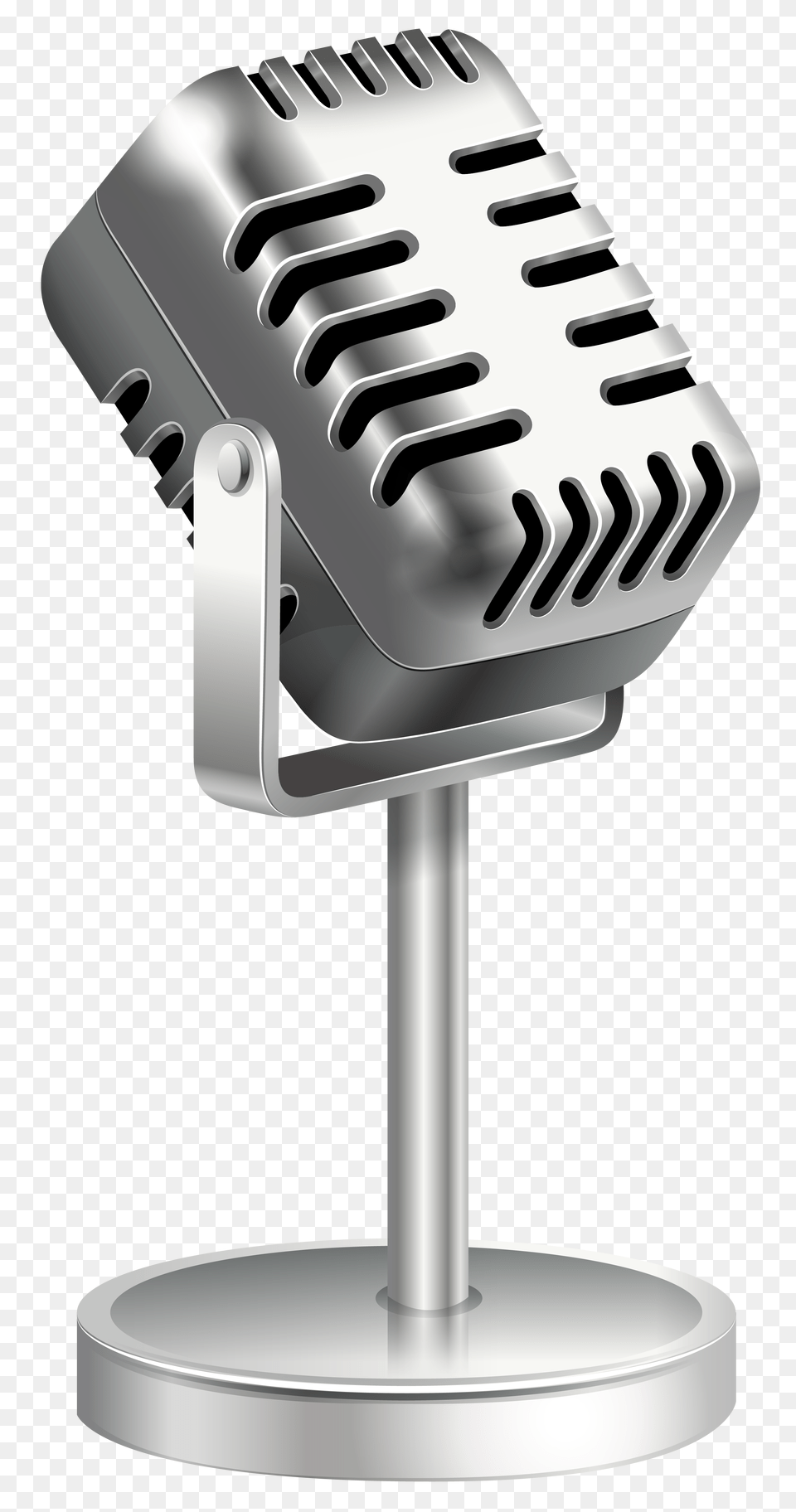 Download Retro Microphone Image Retro Microphone, Electrical Device, Lighting, Smoke Pipe Png