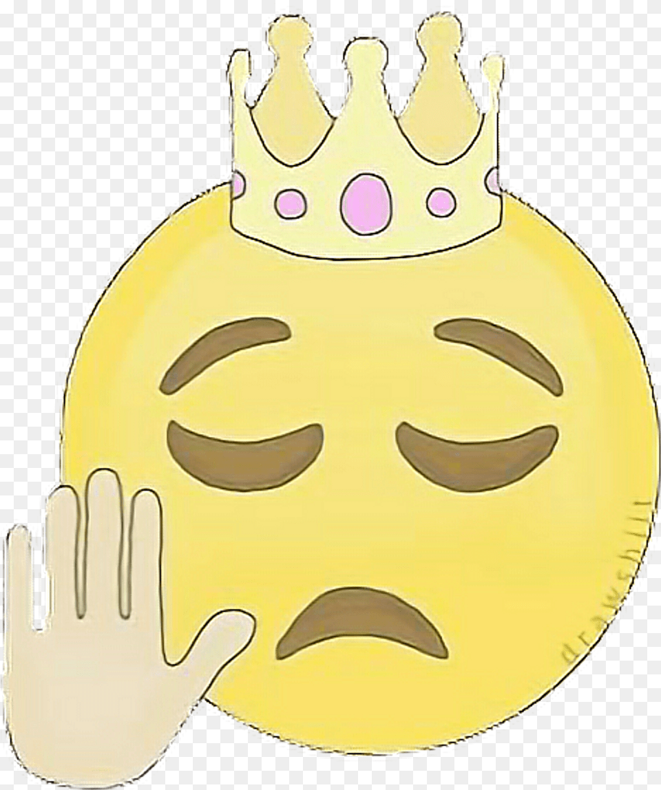 Download Rey Emoji Emojis Emojisticker Emojiwhatsapp Birthday Cake, Accessories, Jewelry, Clothing, Hat Png Image