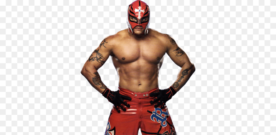 Download Rey Mysterio Image And Clipart, Tattoo, Skin, Person, Man Free Transparent Png