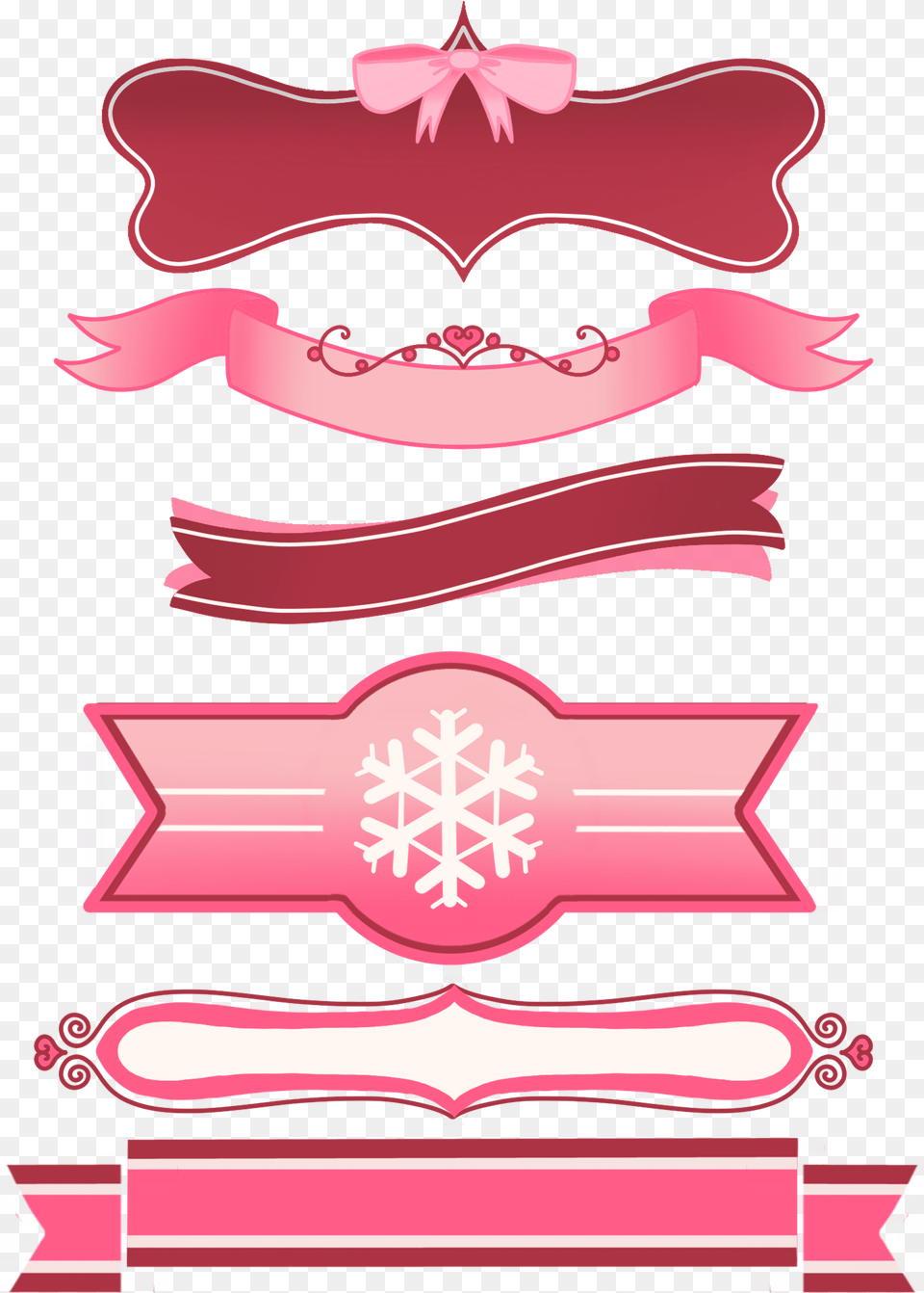 Ribbon Decoration Romance Clip Art, Logo, Blade, Dagger, Knife Free Png Download