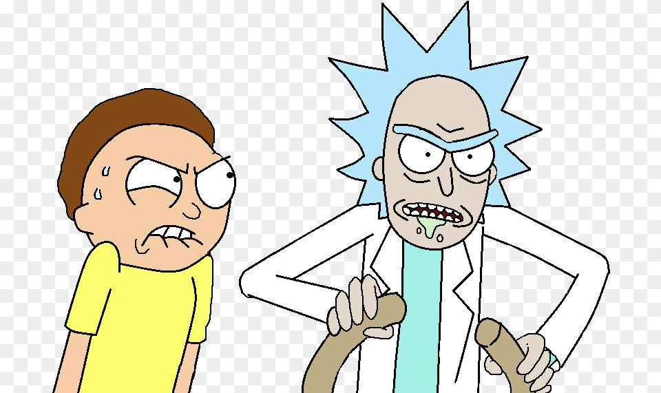 Download Rick And Morty Download Rick And Morty, Baby, Book, Comics, Person Free Png