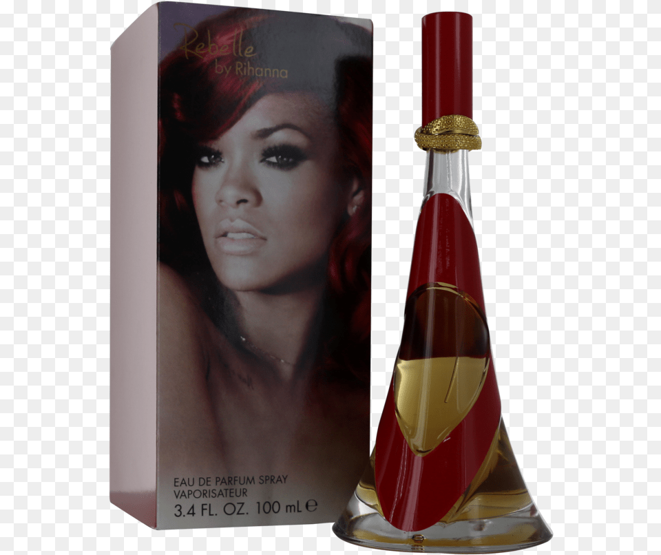 Download Rihanna Rebelle Ladies Perfume, Bottle, Cosmetics, Adult, Wedding Png