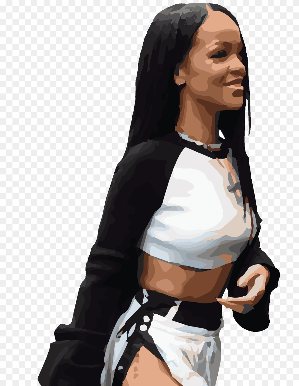 Download Rihanna Tumblr Rihanna Style, Clothing, Long Sleeve, Sleeve, Adult Free Transparent Png