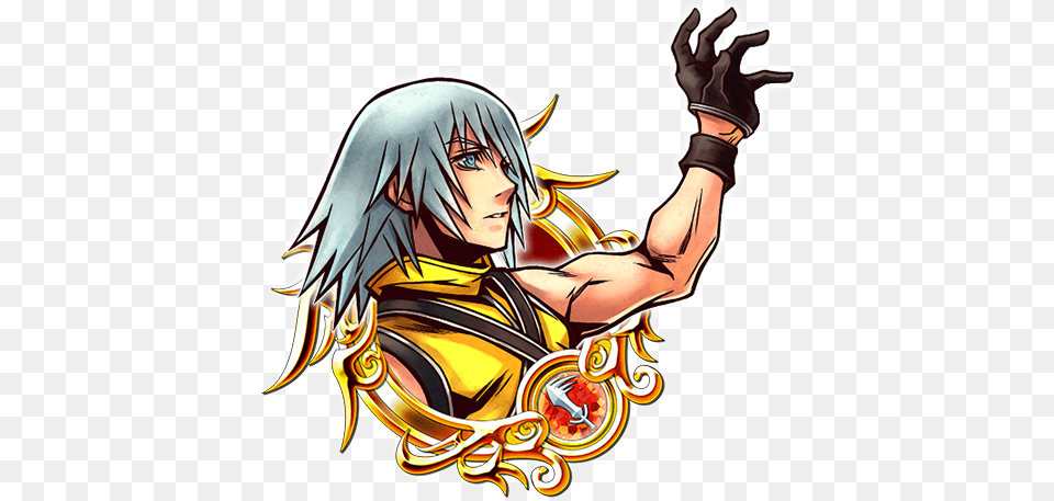 Riku Art Ex Kingdom Hearts Riku Artwork, Book, Comics, Publication, Person Free Png Download