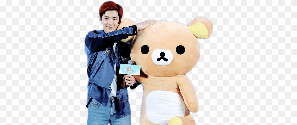 Download Rilakkuma Chanyeol, Adult, Male, Man, Person Free Png