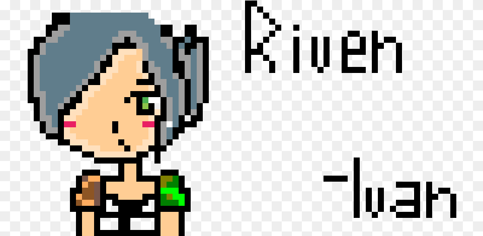 Download Riven From Lol Cartoon, Clothing, Hat, Cap, Qr Code Png Image