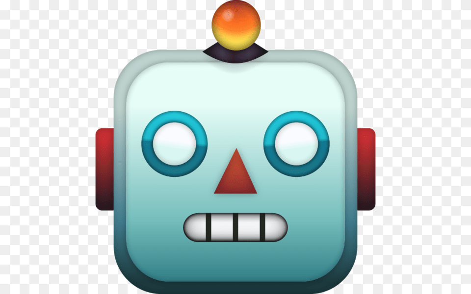 Robot Emoji Icon In And Emoji Island, Ammunition, Bullet, Weapon Free Png Download