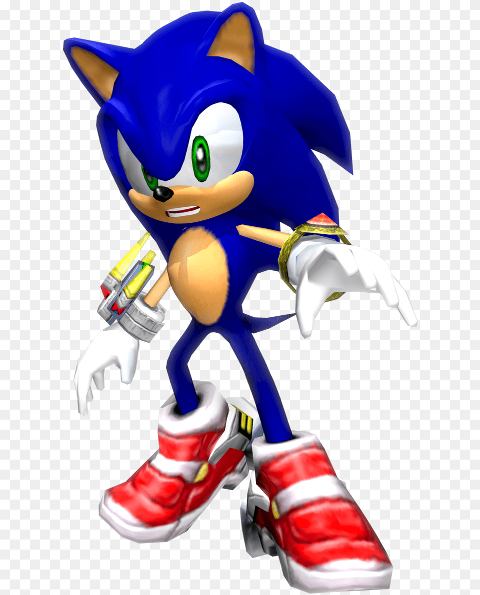 Rock Sonic Adventure 2 Model Full Transparent Sonic Adventure 2 Sonic, Clothing, Footwear, Shoe, Baby Free Png Download