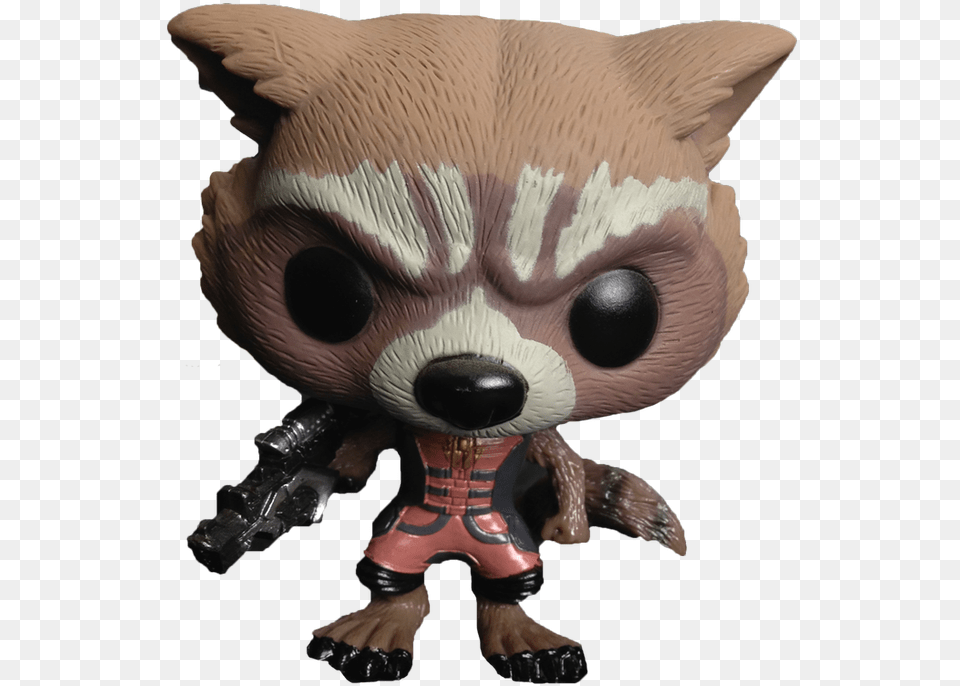 Download Rocket Ravager Funko Pop Guardians Of The Galaxy Animal Figure, Figurine, Toy Free Png