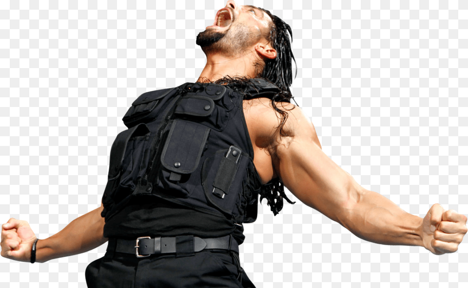 Roman Reigns Angry Roman Reigns, Body Part, Person, Finger, Hand Free Png Download