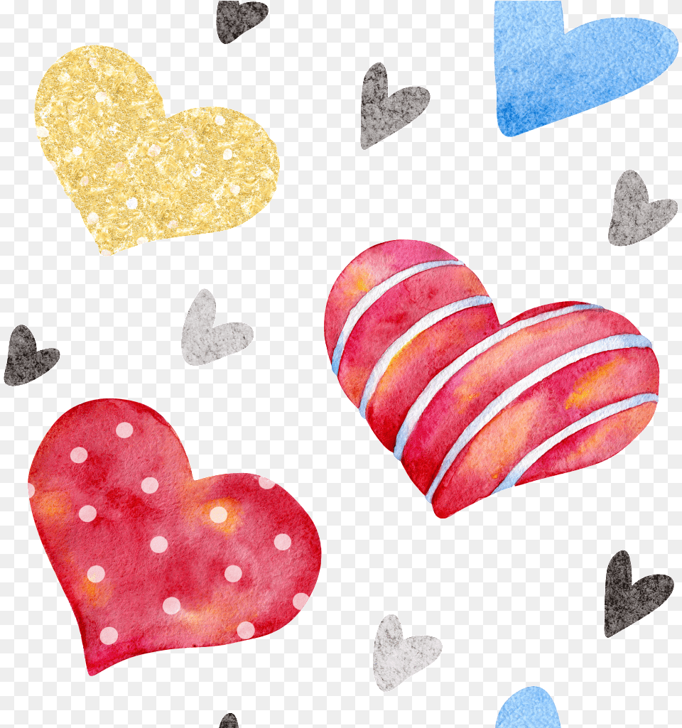 Download Romantic Love Heart Background Valentine Love, Food, Sweets, Ball, Cricket Free Png