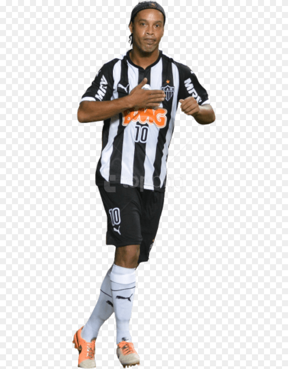 Download Ronaldinho Images Background, Shirt, Clothing, Adult, Person Free Transparent Png