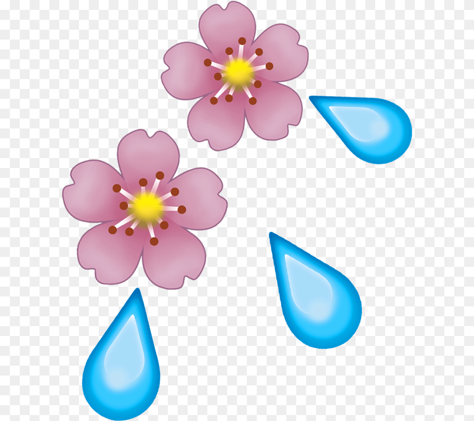 Download Rose Emoji Iphone Image Emoji Florecita, Flower, Petal, Plant, Anther Free Transparent Png