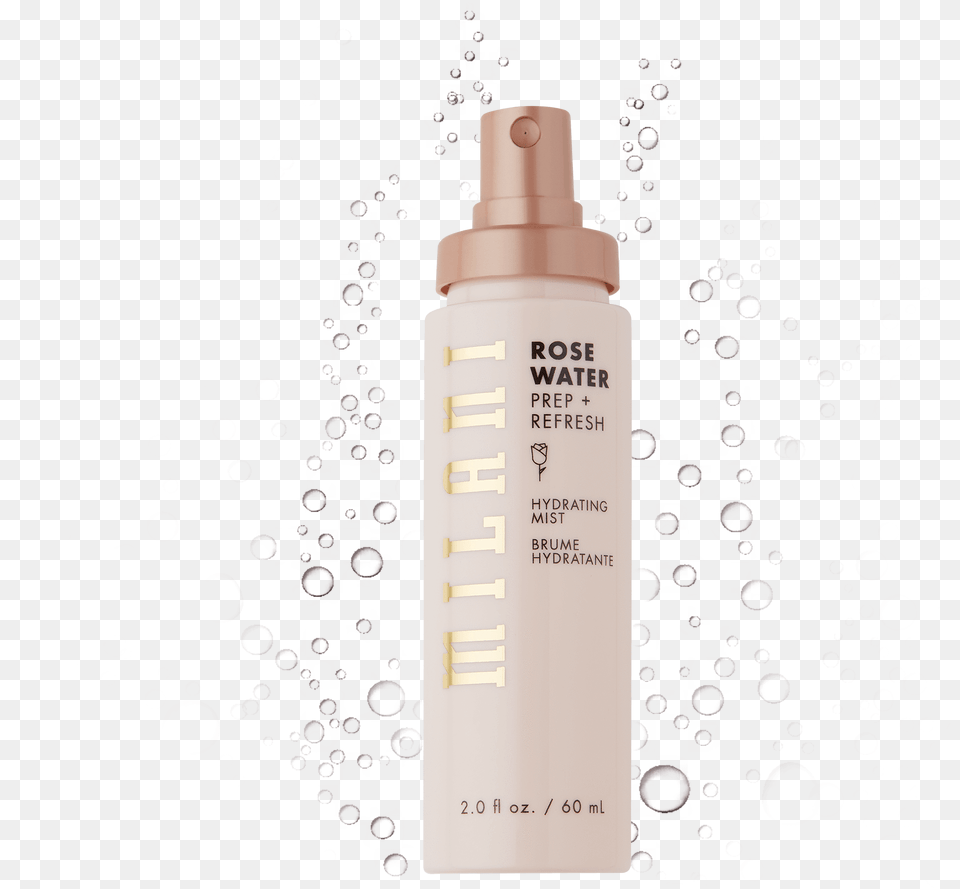 Download Rosewater Hydrating Mist Rose Water Milani, Bottle, Can, Spray Can, Tin Free Png