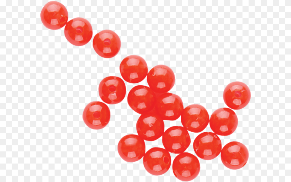 Download Round Beads Red Red Beads, Accessories, Food, Fruit, Plant Png Image