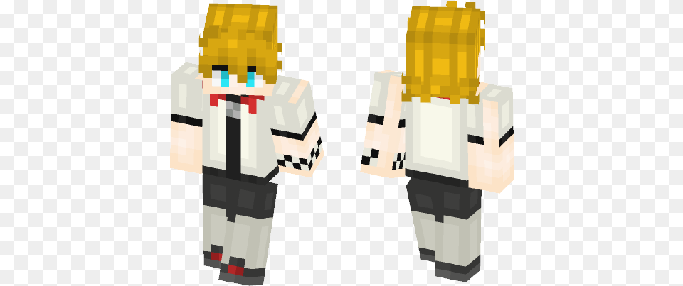Roxas Kingdom Hearts 2 Minecraft Skin For Buddy The Elf Minecraft Skin, Person, Head Free Png Download