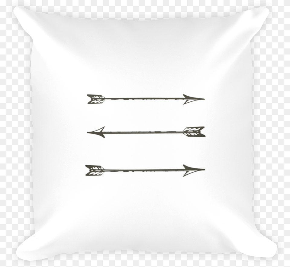 Download Rustic Arrow Throw Pillow Decorative, Home Decor, Cushion, Weapon, Airplane Png Image