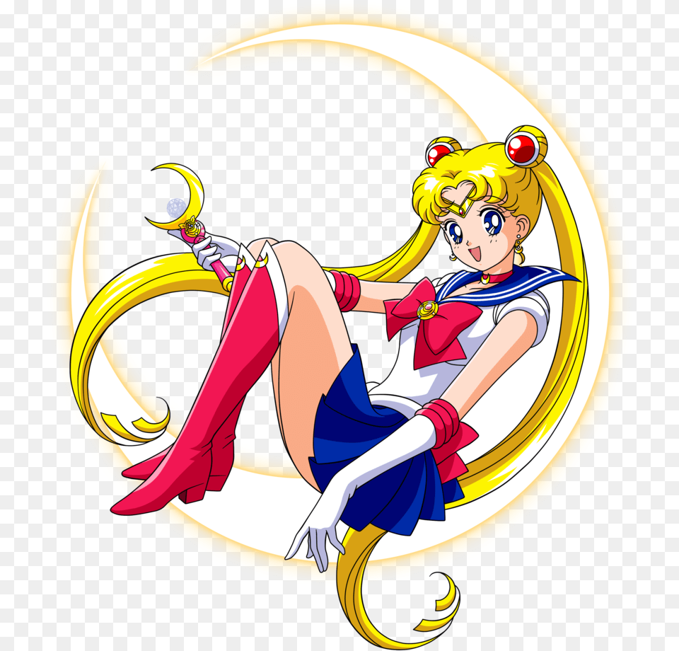 Download Sailor Moon Download Sailor Moon, Book, Comics, Publication, Adult Free Transparent Png