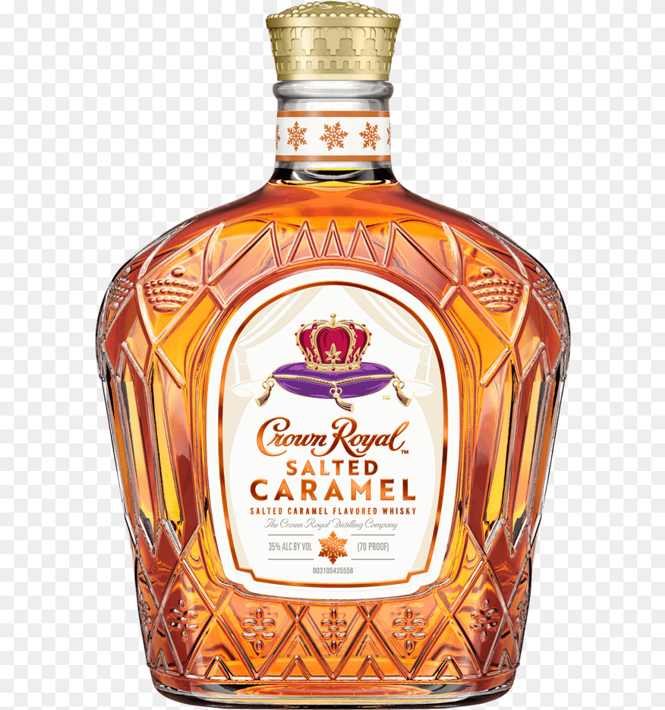 Download Salted Caramel Crown Royal Crown Royal Salted Caramel, Alcohol, Beverage, Liquor, Whisky Png Image