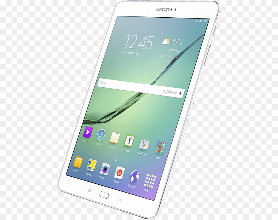 Download Samsung Tablet White Tablet Samsung Galaxy, Computer, Electronics, Mobile Phone, Phone Png