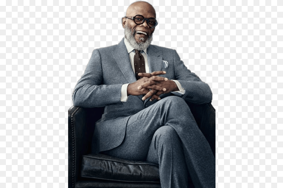 Download Samuel L Jackson Motherfucker Memes, Sitting, Person, Head, Face Free Png