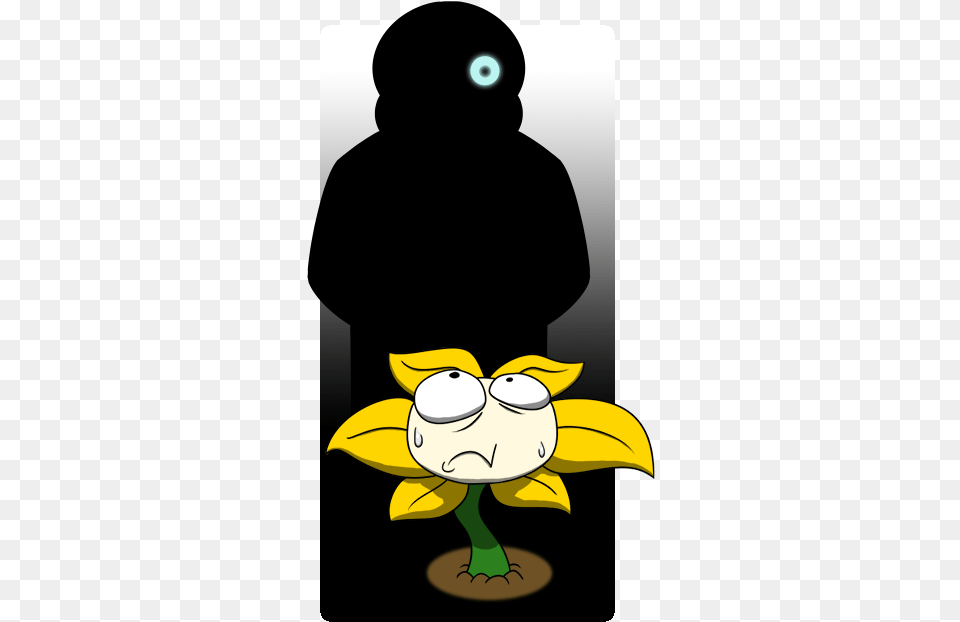 Download Sans And Flowey Image With Sans From Undertale Meets Ash From Pokemon, Fruit, Produce, Banana, Plant Free Transparent Png