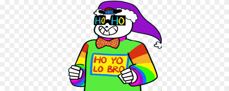 Download Sans Undertale Au Fresh Sans Image With No All Sans Who Likes Fresh Undertale, Performer, Person, Baby, Clown Free Png