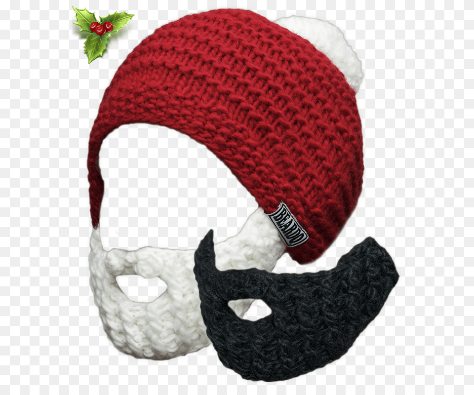 Download Santa Beardo Combo Christmas Day, Beanie, Cap, Clothing, Hat Free Png
