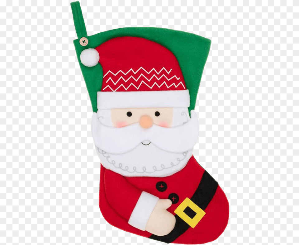 Download Santa Christmas Stockings Christmas, Hosiery, Clothing, Stocking, Christmas Decorations Png Image