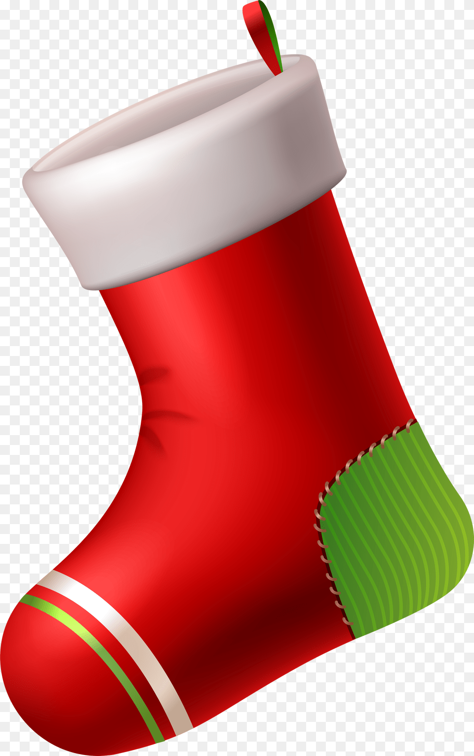 Santa Claus Christmas Stocking Clipart Christmas Stocking, Hosiery, Clothing, Gift, Festival Free Png Download