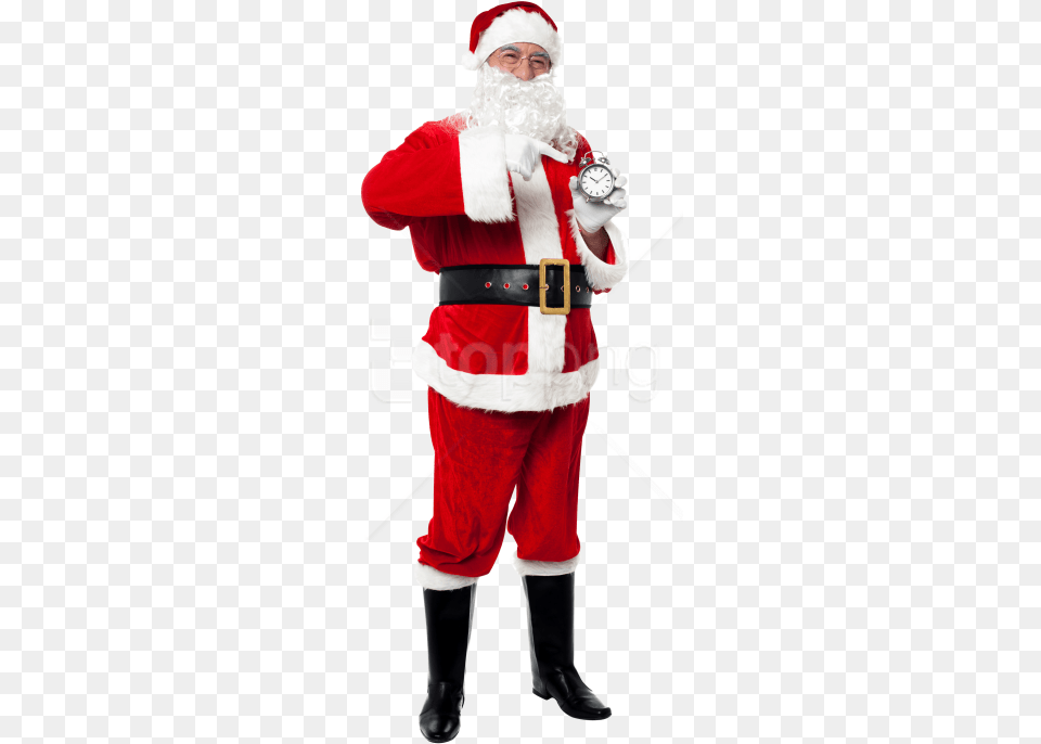 Santa Claus Images Background Standing Santa, Adult, Male, Man, Person Free Png Download
