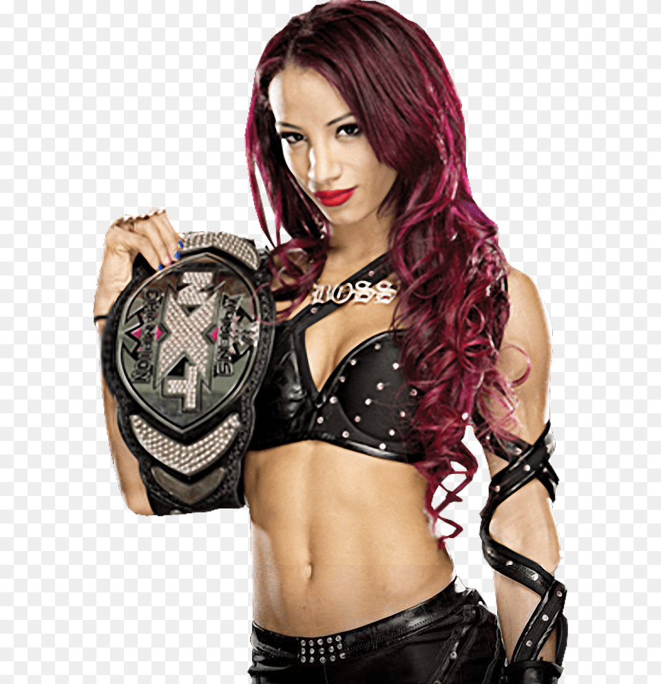 Download Sasha Banks Nxt Women S Champion Clipart Wwe Sasha Banks Nxt Women39s Champion, Adult, Woman, Female, Person Png