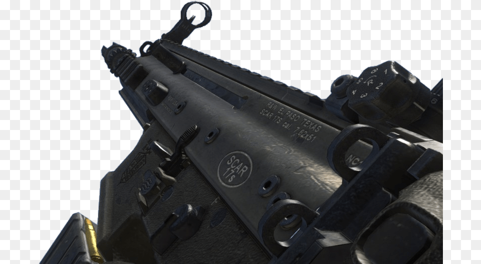 Scar H Black Ops 2 Scar H Bo2 Firearm, Gun, Rifle, Weapon, Handgun Free Png Download