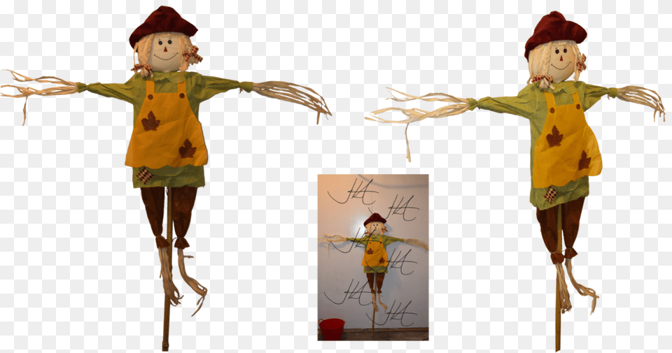 Download Scarecrow Clipart Background Scarecrow, Person, Face, Head Free Transparent Png