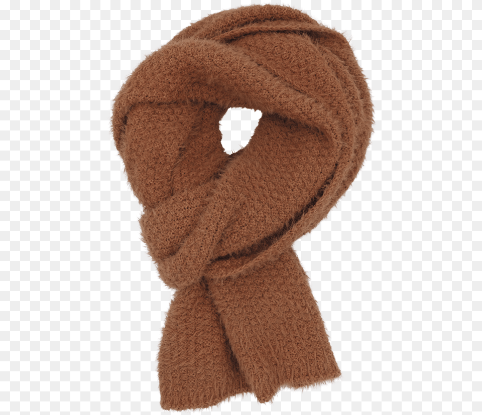 Download Scarf Image For Brown Scarf, Clothing, Stole, Coat Free Png