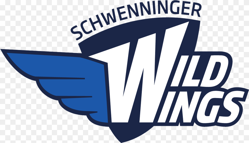 Download Schwenninger Wild Wings Logo Schwenninger Wild Wings Logo, Badge, Symbol Free Transparent Png