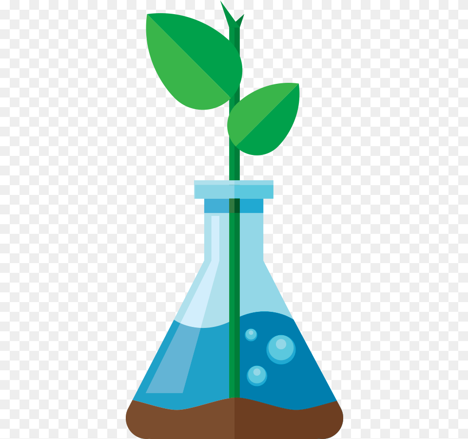 Download Science Clipart Science Research Clip, Jar, Plant, Potted Plant, Pottery Free Png