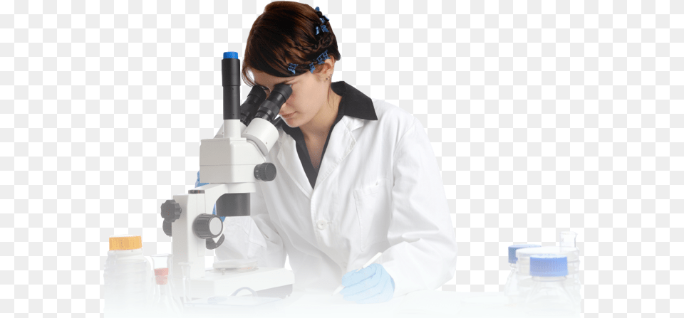 Download Scientist Image For Laboratory, Clothing, Coat, Glove, Adult Free Transparent Png