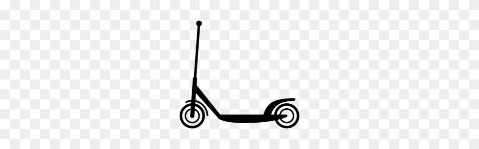 Scooter Vector, Gray Free Png Download