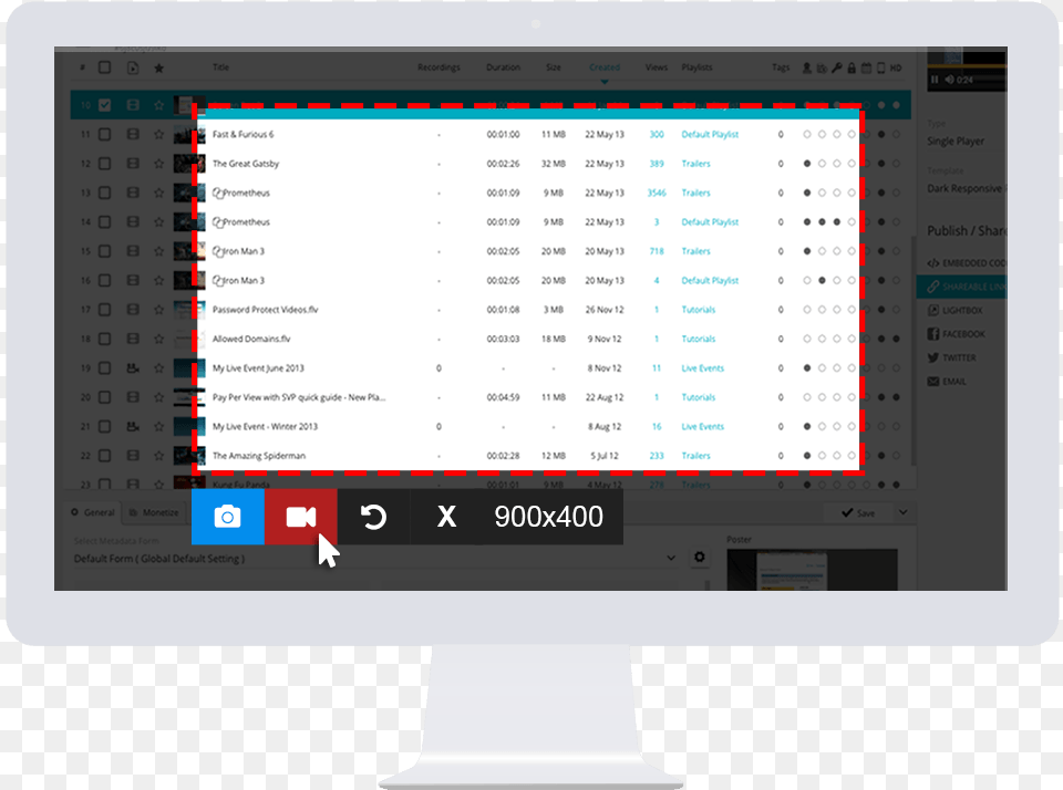 Download Screenrec Computer Monitor, Computer Hardware, Electronics, Hardware, Screen Png