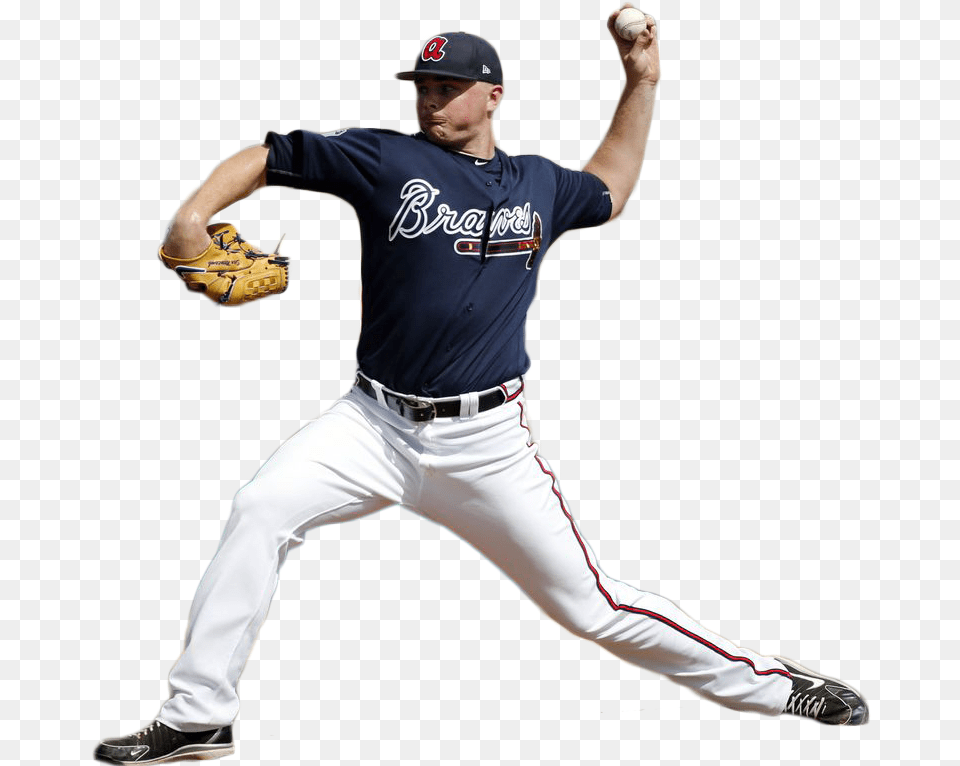 Download Sean Newcomb Throwing A Ball Image For Baseball Player Throwing Ball, Glove, People, Clothing, Person Free Png