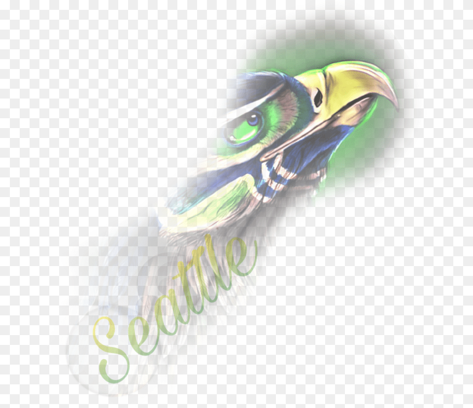 Download Seattle Rickallan Kewl Seahawks Seahawk Bird, Animal, Beak Free Transparent Png