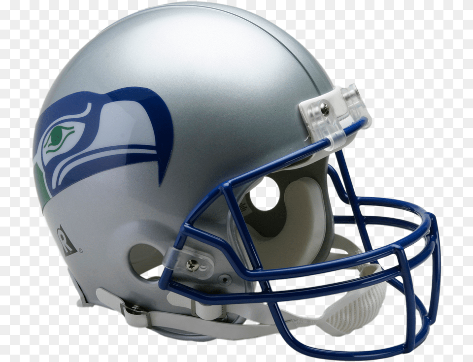 Download Seattle Seahawks Helmet Football Helmet, American Football, Football Helmet, Sport, Person Free Png