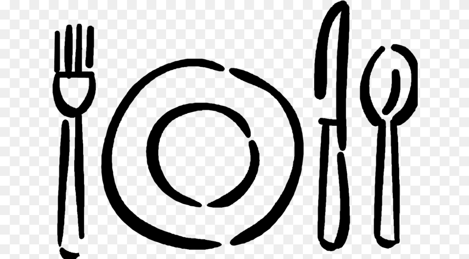 Set The Table Clipart Table Setting Clip Art Table, Cutlery, Fork, Spoon, Smoke Pipe Free Png Download