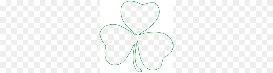 Download Shamrock Outline Clip Art Clipart Shamrock Clip Art, Leaf, Plant, Smoke Pipe Png