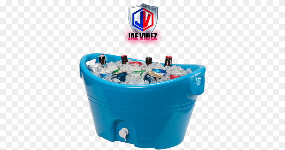 Download Share This Igloo Party Bucket Cooler Full Bathtub, Hot Tub, Tub, Appliance, Device Png Image